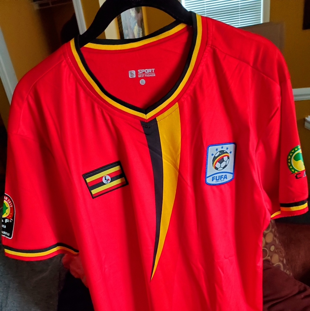2 Uganda/African Athletic Shirts